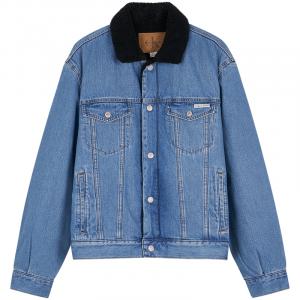 Calvin Klein Джинсовая куртка мужская, 0XW-Denim Blue