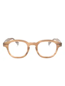 Очки Bronte в круглой оправе Epos, коричневый