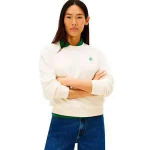 Толстовка Tommy Hilfiger Script Reg Terry, бежевый