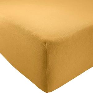 Простыня на резинке REDBEST 208481, желтый - 90-100 х 190-200 см