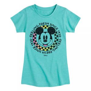 Футболка с рисунком «Микки Маус» для девочек 7–16 лет Disney's Feeling Fresh Licensed Character