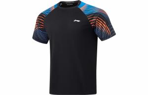 Футболка унисекс Table Tennis Series с рукавом реглан LINING, черный