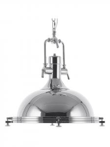 Beliani Подвесные светильники EBRON серебристого цвета - (Ш) 38 x (В) 94 x (Д) 38 см