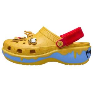 Классические женские сабо на платформе Disney Winnie The Pooh Crocs, Yellow