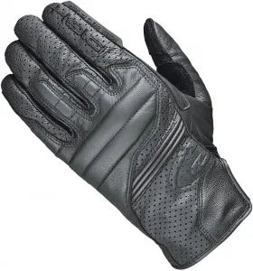 Кожаные короткие перчатки Held Rodney II из козьей и кенгуровой кожи, черные, Black
