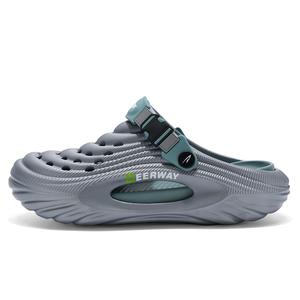 Клоги Men's Metallic Gray DEERWAY, металлический серый