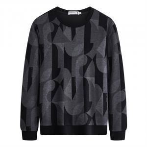 Свитшот мужской Dance with wolves, черный