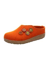 Тапочки Гризли Канон HAFLINGER, оранжевый