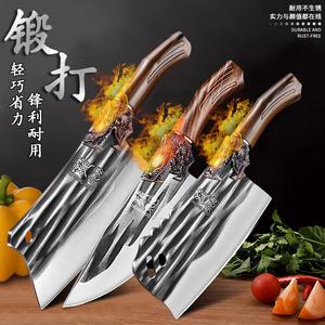 Plys Набор кухонных ножей из трех предметов, нож Dragon Spring, кованый нож, нож из нержавеющей стали, овощной нож