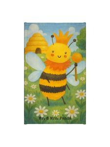 Mr. & Mrs. Panda Дизайн Towel Bee King без надписей, выполненный белым цветом