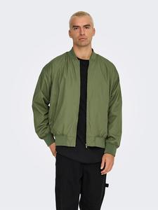 Демисезонная куртка ONLY & SONS, зеленый