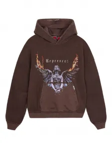 Худи Living Legacy Represent, коричневый