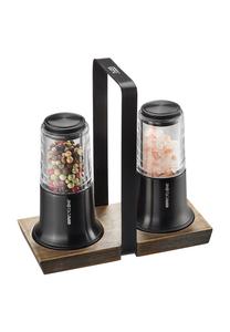 Набор мельниц для соли и перца X-Plosion, включая графин Gefu, черно-коричневый