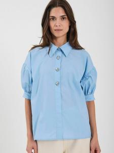 Блуза NORR Mae, светло-голубой