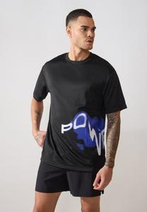 Футболка Pier One Sport Print T-shirt, Black