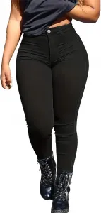 Джинсы-леггинсы High Waist для женщин Stretchy Slim Fit с карманами