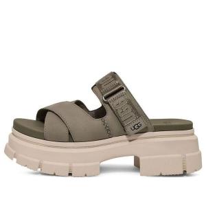 Тапочки ashton slide 'moss green' Ugg, зеленый