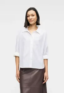 Рубашка kya, блузка на пуговицах Samsøe Samsøe, White
