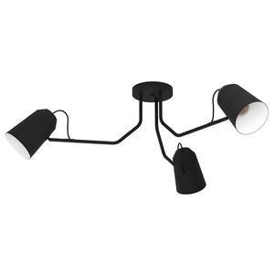 Потолочный светильник Eglo Loreto, сталь - 3-пламенная