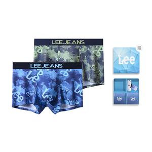 Edge Color 3.0 трусы подарочные наборы мужские 2 шт Lee, синий