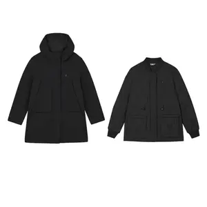 FILA Женская куртка двойная черная, 2 Pack (Jet Black-BK)