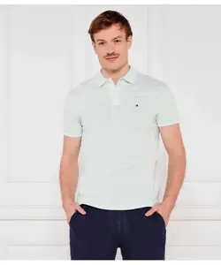 Футболка поло Regular fit Tommy Hilfiger, зеленый