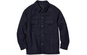 UNIQLO Куртка унисекс темно-синяя, Navy Blue