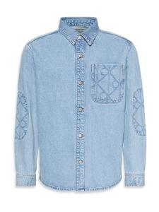 Рубашка на пуговицах Comfort fit Calvin Klein Jeans 90S, Blue Denim/Light Blue