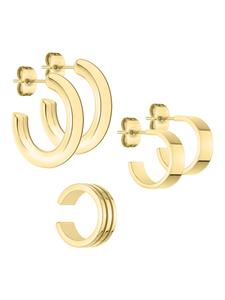 LIEBESKIND BERLIN Серьги Schmuck-Set Ear Candy in gold