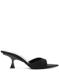 The Attico мюли Bes 70, черный