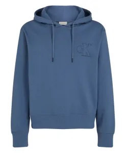 Худи из органического хлопка Calvin Klein, синий