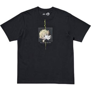 Футболка GUIMIEZHIREN,LIANMINGKUAN SS25 мужская UNIQLO, черный