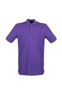 Рубашка поло из хлопка пике современного кроя Henbury, фиолетовый