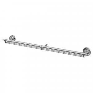 Полка для ванной BROFJARDEN IKEA, 60x6 см, хромированный эффект