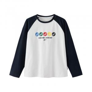 ASICS Футболка Urban Light Trend navy blue для подростков