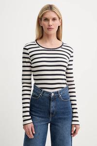 Хлопковая водолазка JOTE Munthe, бежевый