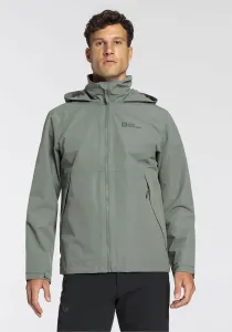 Функциональная куртка Jack Wolfskin с капюшоном, зеленый