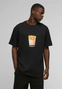 Футболка с крупным принтом "маленькие картошки фри" Upscale By Mister Tee, Black