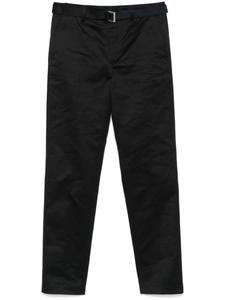 Sacai брюки Bonding, синий