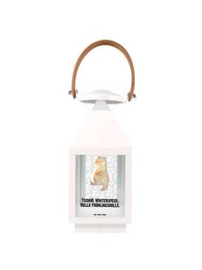 Mr. & Mrs. Panda Украшение для фонарика в виде живота выдры с надписью, прозрачное