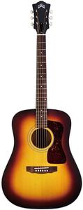 Акустическая гитара Guild D-40E ATB - All Solid, Sitka Spruce/Mahogany - Made in the USA - Antique Burst