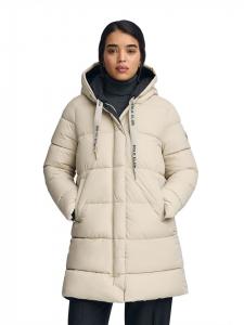 Polo Club Двустороннее пальто бежевого и черного цвета