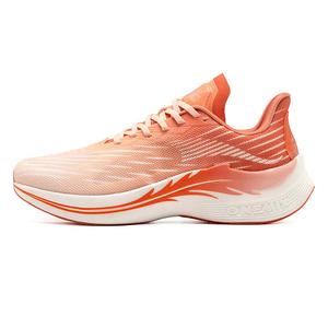 Бодрые и прохладные кроссовки для беска унисекс "Скорость света" красные ONEMIX, красно-белые