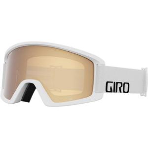 Полуснежные очки Giro, White Wordmark/Amber Gold