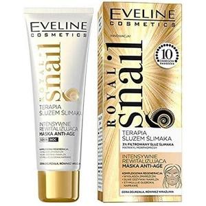Антивозрастная маска для лица Eveline Royal Snail 50 мл, интенсивное увлажняющее и очищающее средство для зрелой и чувствительной кожи, Eveline Cosmetics