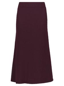 трикотажная юбка фиолетового цвета CARTOON