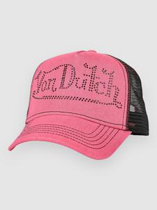 Бейсболка Von Dutch Bling Trucker Cap, pink