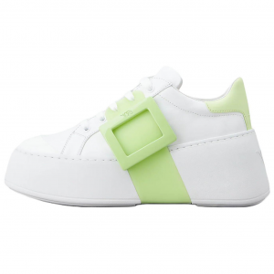 Кеды Viv' Skate Leather Low top Casual для женщин белые Roger Vivier, белый