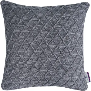 Декоративная подушка GRAPHIC KNIT, наволочка без наполнителя, 1 штука Tom Tailor Home, Anthrazit + meliert
