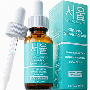 Корейская сыворотка для ухода за кожей с женьшенем. Seoul Ceuticals